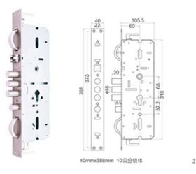 美安锁具ST3